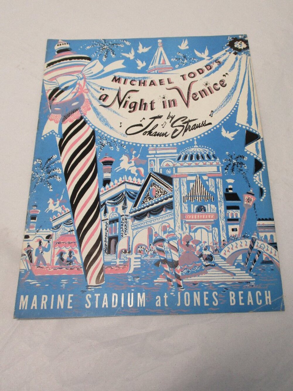 Marine Stadium at Jones Beach A Night in Venice by Strauss Vintage 1952 Program